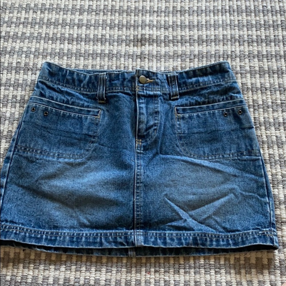 Vintage Denim mini skirt
